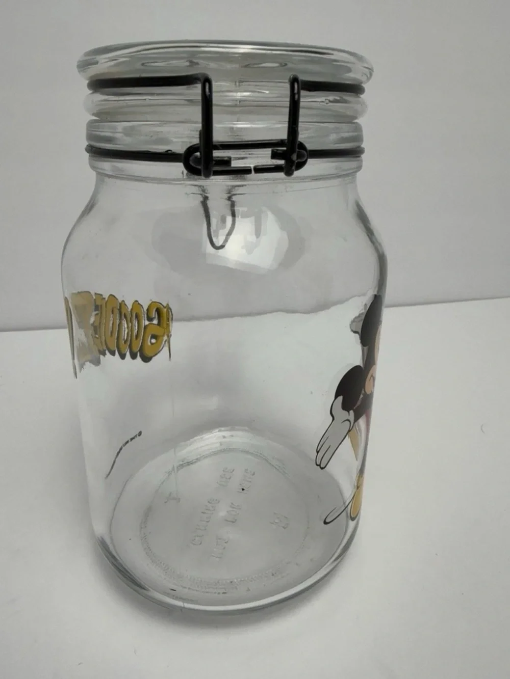 Disney clear glass